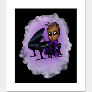 Treeman pianist Posters and Art